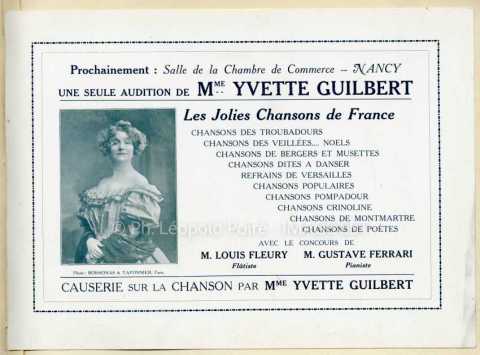 Yvette Guilbert (1865-1944)